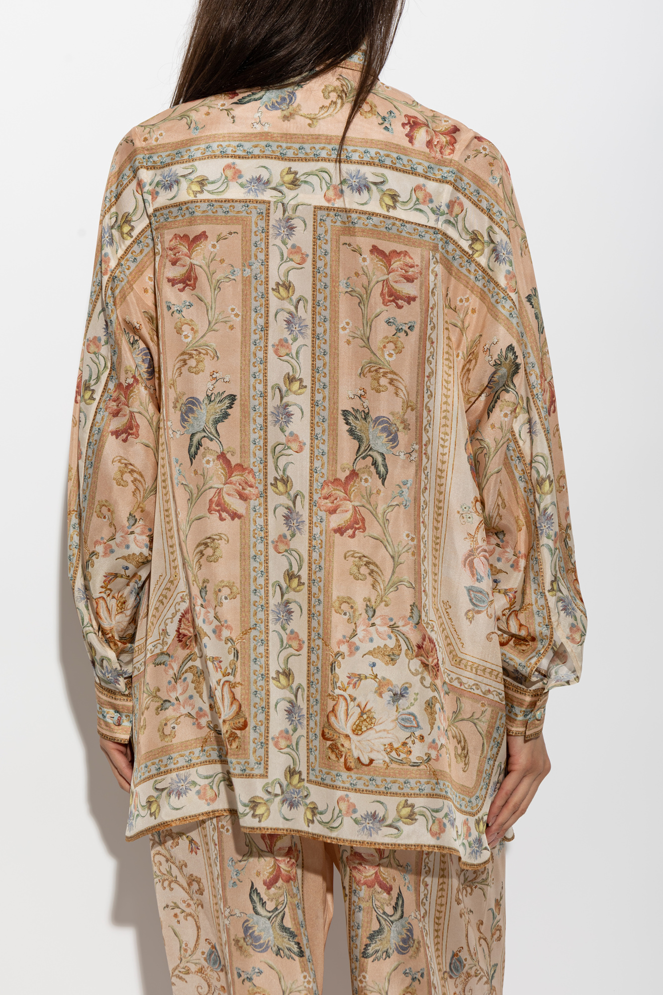 Zimmermann Loose-fit silk shirt | Women's | Vitkac